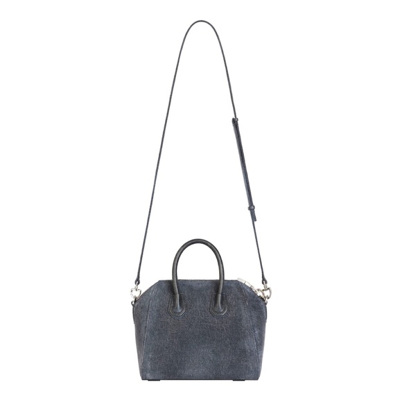 ๐ ๐ Givenchy Mini Antigona Top-Handle Bag in Washed Denim - Picture 8 of 11